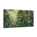 Side Mockup 3. Chameleon Leaf Illusion shown as canvas print