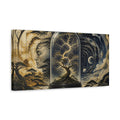 Side Mockup 3. Glowing Bonsai Under Glass shown as canvas print