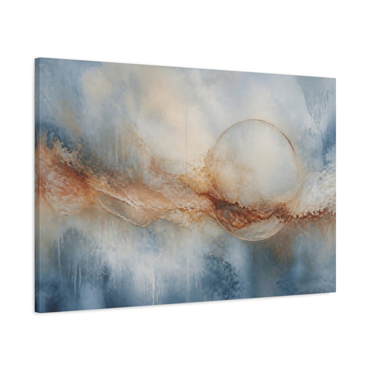 Main Mockup. Golden Circle Horizon shown as canvas print