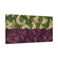 Side Mockup 3. Sleeping Fox Illusion shown as canvas print