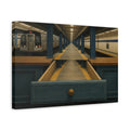 Side Mockup 4. Subway Drawer Illusion shown as canvas print