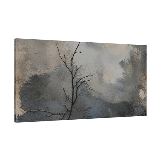Main Mockup. Wabi Sabi Bare Branch shown as canvas print