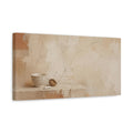 Side Mockup 3. Wabi Sabi Cracked Cup shown as canvas print